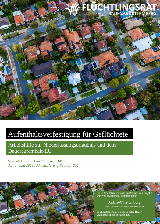Arbeitshilfe: Aufenthaltsverfestigung für Geflüchtete