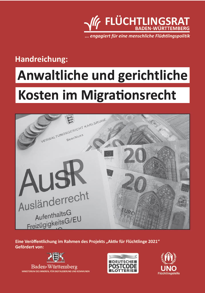 Arbeitshilfe: Anwaltliche und gerichtliche Kosten im Migrationsrecht (DE) – Bild 1