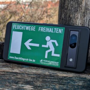 Sticker 'Fluchtwege freihalten' – Bild 2