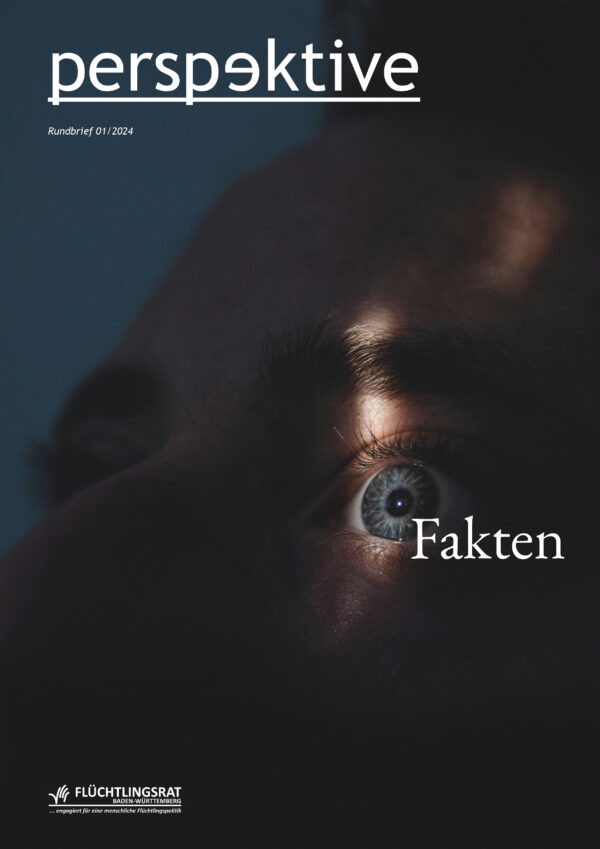 Cover Magazin perspektive Ausgabe 1/2024 Fakten