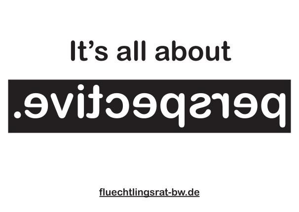 Aufkleber mit Aufschrift 
